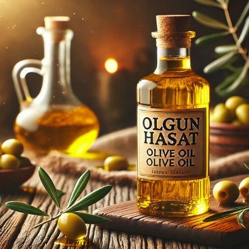 Olgun Hasat Zeytinyağı Rengi