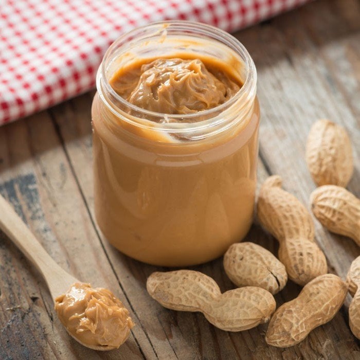 Doğal Katkısız(Şekersiz) %100 Fıstık Ezmesi Cam Şişe 1000 gram