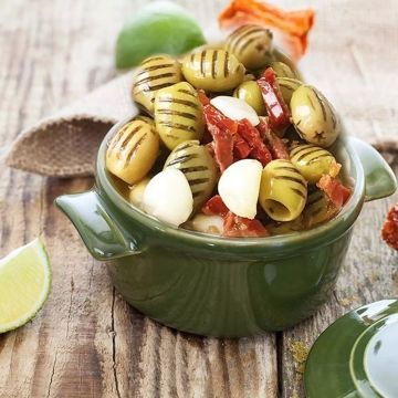 Zeytinyağlı Izgara Zeytin 900 Gram Pet Ambalaj