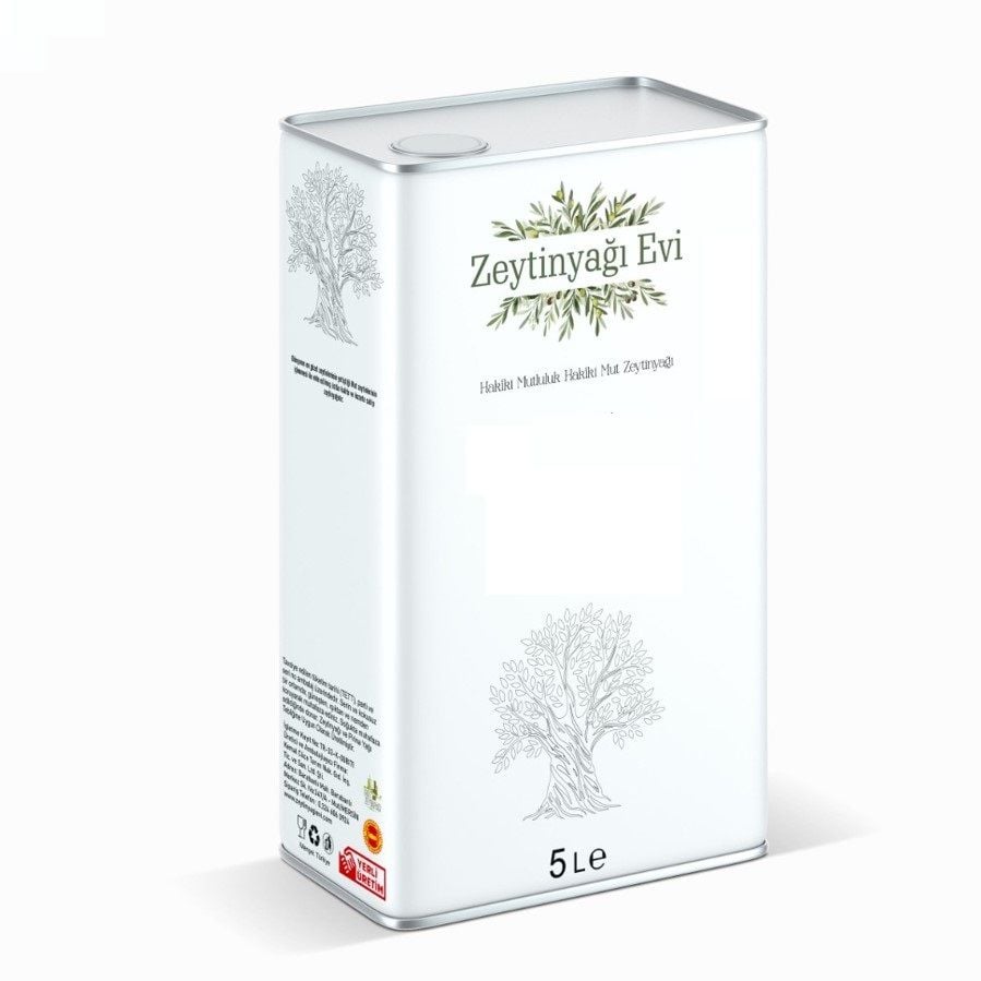 Premium Gold Olgun Hasat  Soğuk Sıkım Naturel Birinci Teneke Ambalaj (5 Litre) Teneke Ambalaj