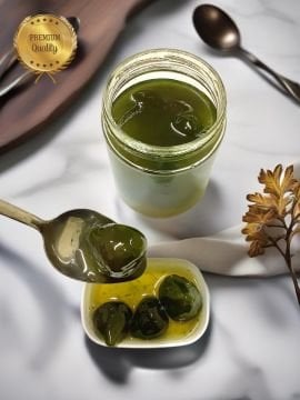 Yeşil İncir Reçeli Cam Şişe 710 gram