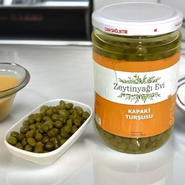 Kapari Turşusu Cam Şişe 600 Gram