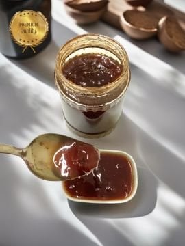 Naturel Çilek Reçeli Cam Şişe 710 Gram