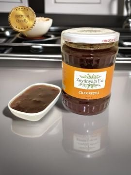 Naturel Çilek Reçeli Cam Şişe 710 Gram