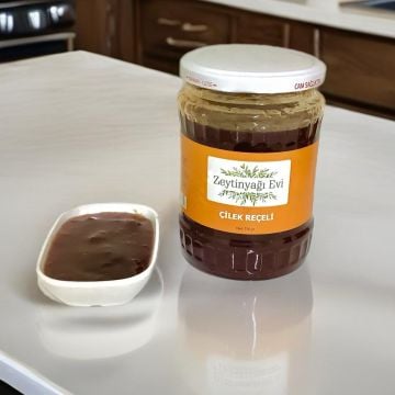 Naturel Çilek Reçeli Cam Şişe 710 Gram