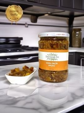 Naturel Kuru İncir Reçeli Cam Şişe 710 Gram