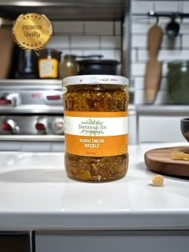 Naturel Kuru İncir Reçeli Cam Şişe 710 Gram