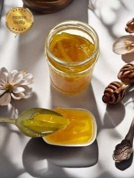 Naturel Portakal Reçeli Cam Şişe 710 Gram