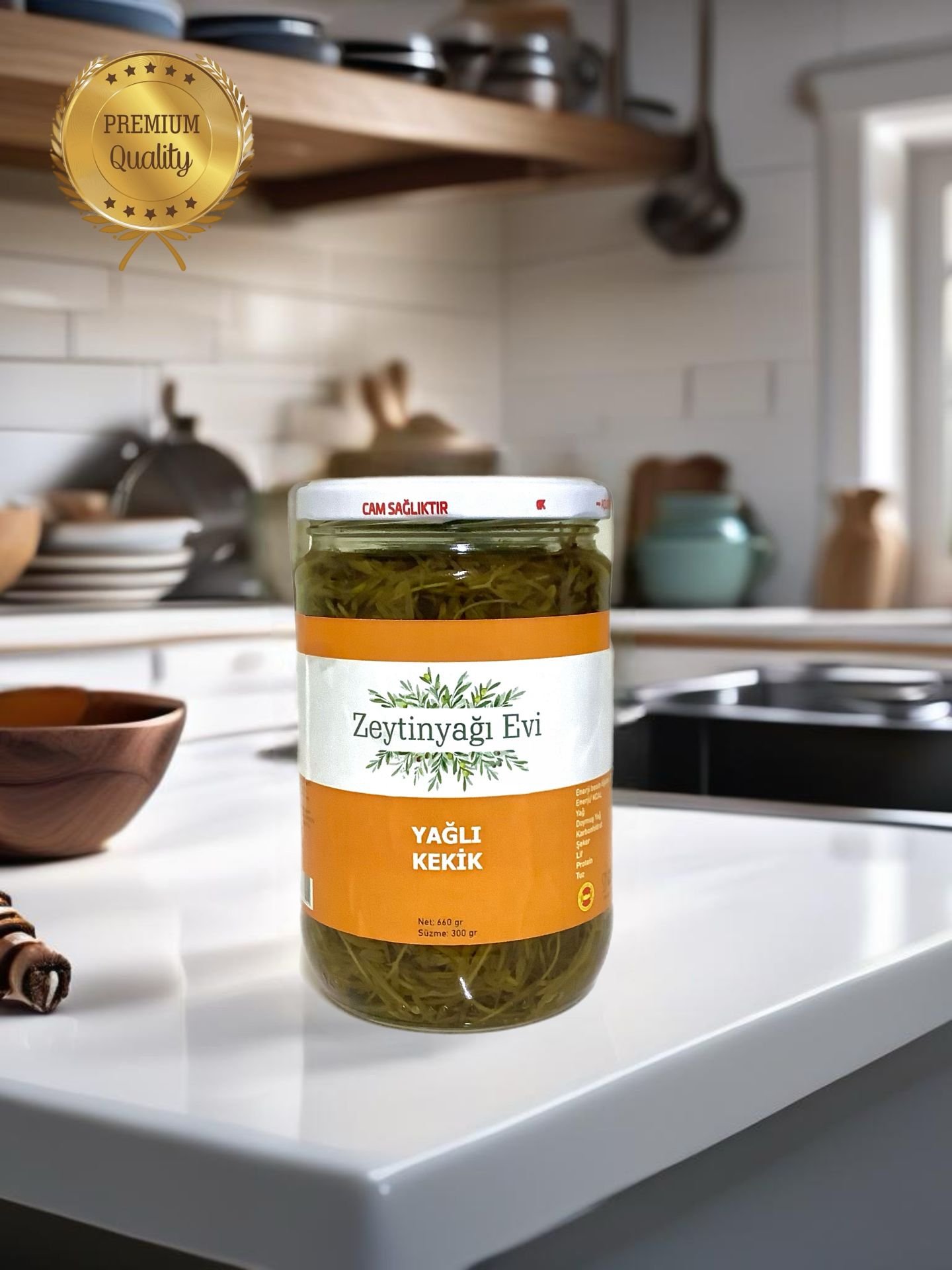 Yağlı Kekik Zahter Brüt 660 Gram Süzme 300