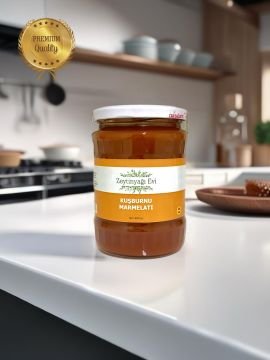 Yöresel Ürünler Şifa Kayanağı Kuşrburnu Marmelati Cam Kavanoz 800 Gram(Kopya)
