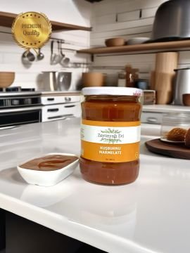 Yöresel Ürünler Şifa Kayanağı Kuşrburnu Marmelati Cam Kavanoz 800 Gram(Kopya)