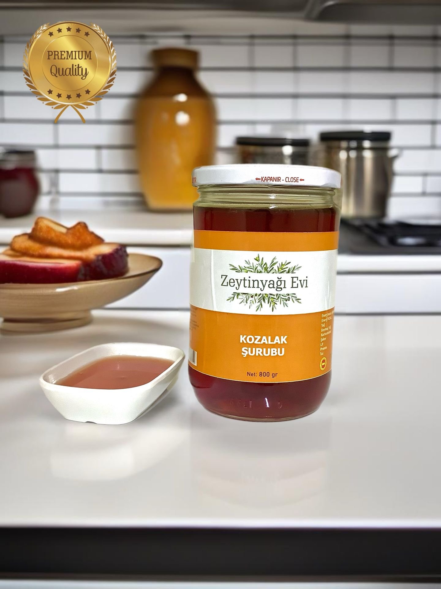 Yöresel Ürünler Şifa Deposu Kozalak Şurubu 800 Gram